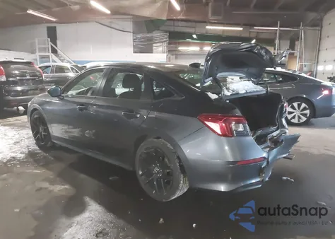 2022 Honda Civic Sport from USA, damaged, VIN 2HGFE2F51NH597741